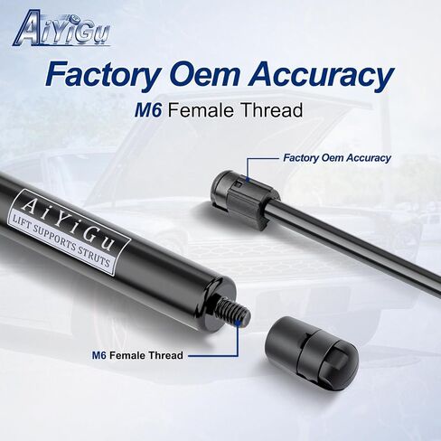 6260 Rear Window Glass Shocks Struts Lift Supports Gas Springs Compatible with 2008-2012 Ford Escape, 2008-2012 Mazda Tribute, 2009-2012 Mercury Mariner, Replace PM3165 SG304099, Pack of 2 PCS in Saudi Arabia