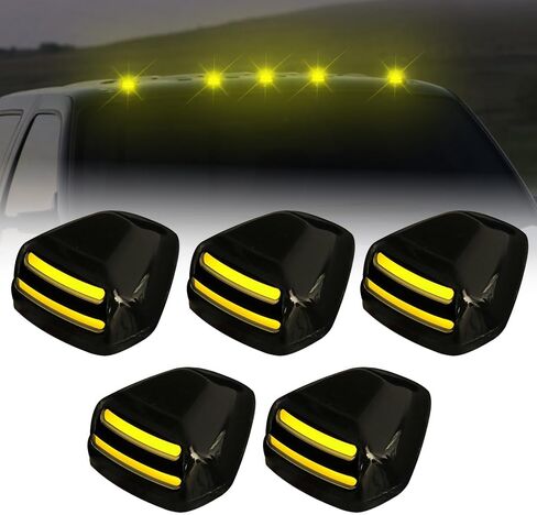 Marker LED Light ، 5 PC Car 12V DC 2 Pins Roof Top Light ، Marker Marker Lamps متوافقة مع Ford F650 F750 2004-2017 in Kuwait
