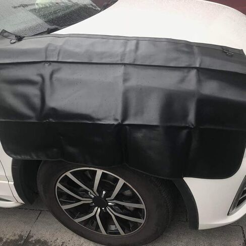 None / Brand Magnetic Fender Cover, Custom Personalized Fender Covers Magnetic Mat Pad with Hooks for Mechanics, Automotive Mechanic Work Mat for Repair PU Leather Protective Car Mat in Saudi Arabia