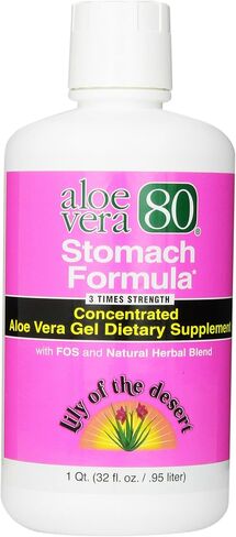 Aloe 80 Organics Stomach Formula, 32 Fluid Ounce in Saudi Arabia