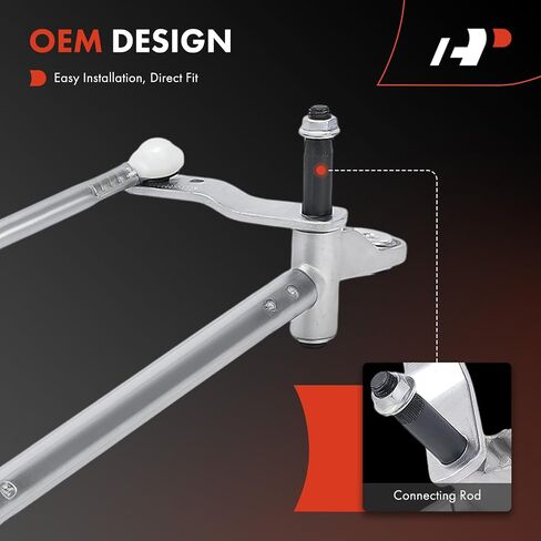 A-Premium Front Windshield Wiper Linkage متوافق مع RAM 1500 4500 2011-2018 ، 2500 3500 5500 2011-2019 ، 1500 Classic 2019 & Dodge RAM 1500 2009-2010 ، RAM 2500 2010 in Saudi Arabia
