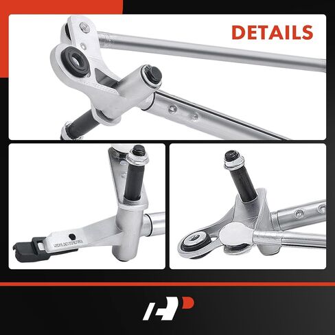 A-Premium Front Windshield Wiper Linkage متوافق مع RAM 1500 4500 2011-2018 ، 2500 3500 5500 2011-2019 ، 1500 Classic 2019 & Dodge RAM 1500 2009-2010 ، RAM 2500 2010 in Saudi Arabia