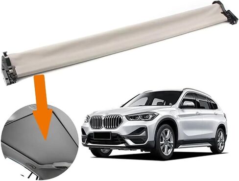 سيارة إكسسوارات سقف السيارة سيارة بانورامية سقف الشمس ملائمة لـ BMW X1 X2 F45 F48 F49 2016-2018 Sunrack Visor 54107391798 54107391797 54107391796 (Black) in Kuwait