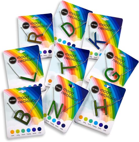 Top Trenz Mood Changing Adjustable Initial Necklaces in Kuwait