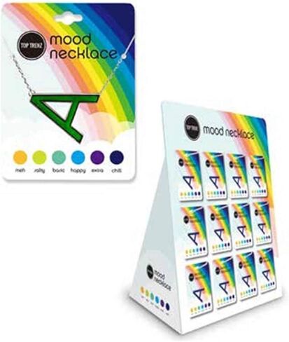 Top Trenz Mood Changing Adjustable Initial Necklaces in Kuwait