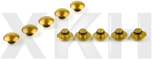 XKMT-10 PCS Universal Hex Socket Socket Bolt Screw Cover Cover Caper متوافق مع دراجة نارية M8 8MM [B07HMCKRB2] in Saudi Arabia