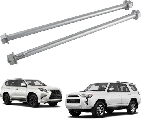 9010514160 2 PCs Front Upper Control Arm Bolt With Nut Compatible With 2003-2023 Toyota 4Runner FJ Cruiser Tacoma 2003-2022 Lexus GX460 GX470 Replaces 90105-A0095 90179-14062 90080-17208 in Saudi Arabia