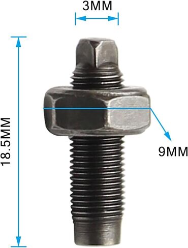 GY6 Rocker Arm/Valve Adjustment Screw Set For 150cc 157QMJ & 50cc QMB139 Scooter Moped Motors (2 PACK) in Saudi Arabia
