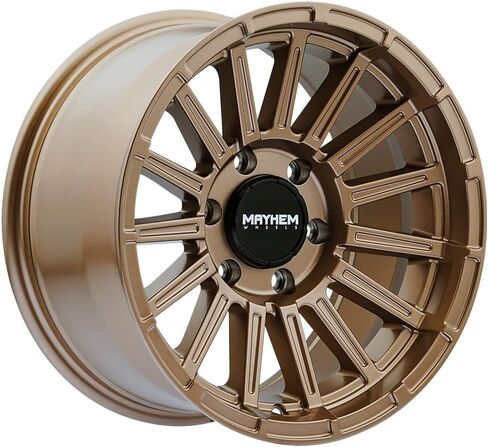 Mayhem 8309 Granite Matte Bronze Wheel (17 × 9. بوصة /6 × 139 مم ، إزاحة 0 مم) in Kuwait