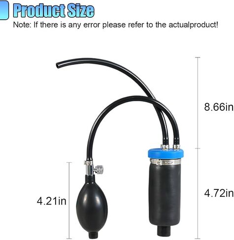 Universal Easy Intake Adapter, Car Smoke Machine & Pipe Fuel Leak Diagnostic Tester Tool, Vehicle Inflatable Bladder for 12V Vehicle EVAP Leakage Detection in Saudi Arabia