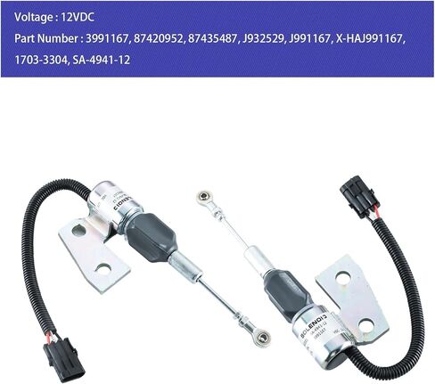 3991167 إيقاف تشغيل الوقود 3964627 SA-4941-12 J9911167 بديل لمحرك Cummins 4BT 5TL in Saudi Arabia