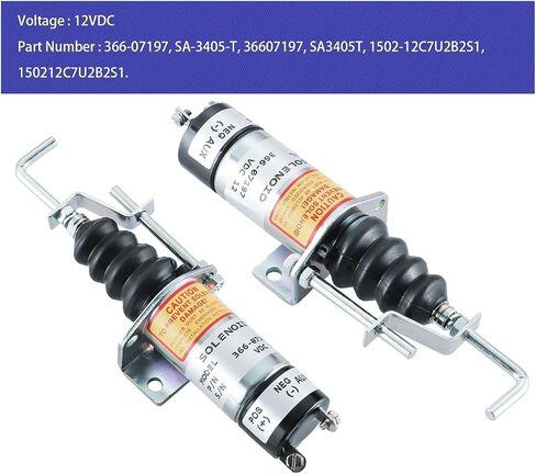 366-07197 إغلاق الوقود 1502-12C7U2B2S1 SA-3405T FIT لمحرك Lister Petter Stop in Saudi Arabia