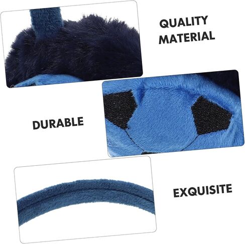 Galpada 1pc Boy Girl Cartoon Earshield Earmuff Winter Warm Warm في الهواء الطلق لتدفئة الأذن لتصميم أولاد كرة القدم ودافئ للطقس البارد in Kuwait
