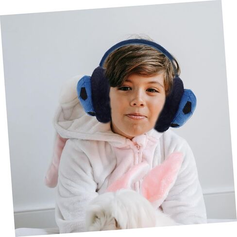 Galpada 1pc Boy Girl Cartoon Earshield Earmuff Winter Warm Warm في الهواء الطلق لتدفئة الأذن لتصميم أولاد كرة القدم ودافئ للطقس البارد in Kuwait