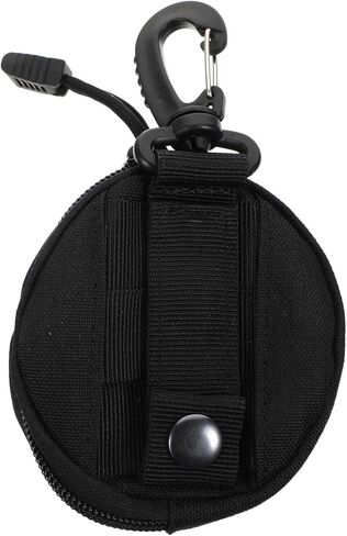 Portable Earphone Storage Pouch with Compartments Utility Coin Purse for Belt Backpack Versatile Organizer for Cash Keys Headphones and More for Outdoor Sports in Saudi Arabia