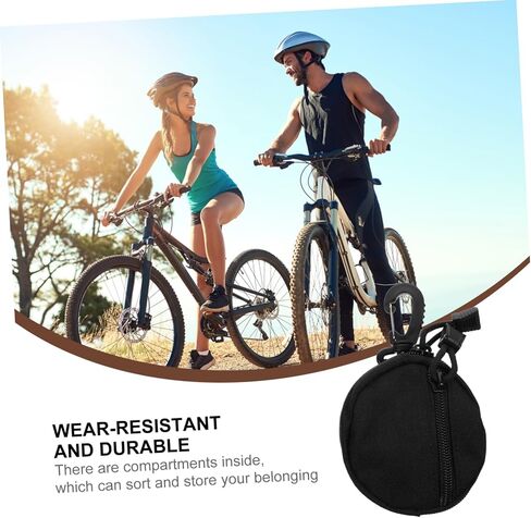 Portable Earphone Storage Pouch with Compartments Utility Coin Purse for Belt Backpack Versatile Organizer for Cash Keys Headphones and More for Outdoor Sports in Saudi Arabia