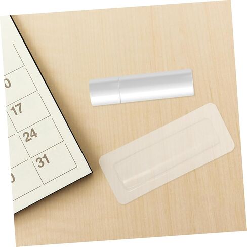50Pcs Transparent Lip Balm Pouches DIY Dome Money Holders Clear Money Holders for Cash Cards Crafts Compact Lightweight Design for Everyday Use in Saudi Arabia