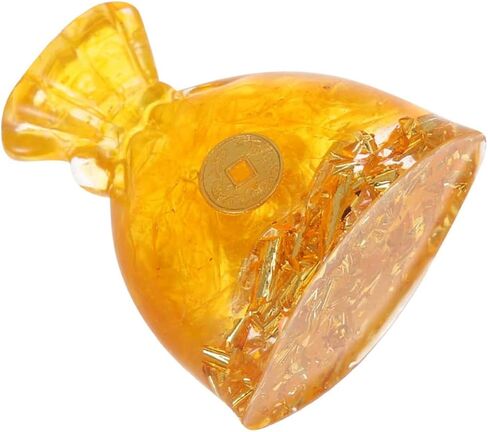 Healifty Chinese Style Money Bag Decorative Figurine for Home Adornment Unique Luck Bag Design for Spring Festival Tabletop Decor for Friends and Lovers Material in Saudi Arabia