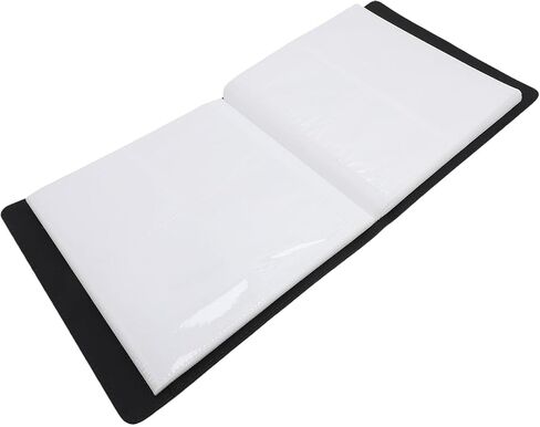 ASIXXSIX PU Leather Photo Photo Book for Wide 300 400 90x110mm Photos ، 36 Pages يحتفظ 288 صورة ، للتخزين في الذاكرة (أسود) in Saudi Arabia