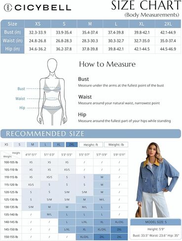 Cicy Bell Womens Cropped Denim Jackets Patchwork Corduroy Collar Barn Jean Jackets Snap Button Coat with Pockets in Saudi Arabia