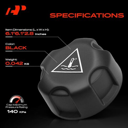 A-Premium Soolant Resident Reservoir Cap Cap متوافق مع BMW 530i 540i Xdrive ، 330e ، 330i 340i 550i Gt Xdrive ، 430i 440i 650i Xdrive Gran Coupe ، 760Li V12 ، X1 ، X1 & Mini Countermanmanman in Kuwait