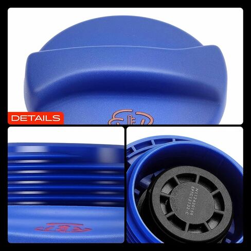 A-Premium Soolant Resident Reservoir Cap Cap متوافق مع فولكس واجن جيتا 1990-1999 ، Passat 1990-1997 ، Golf 1989-1999 ، Cabrio 1995-2002 ، Corrado 1990-1995 ، Eurovan 1992-1997/1999-2003 in Kuwait