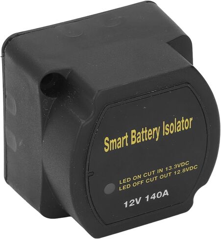 Dual Battery Isolator, VSR Relay, Split Charge Relay, Battery Management Kit, 8m DC12V 140A Auto Manual Mode LED Screen for Truck RV ATV UTV SUV Boat in Saudi Arabia