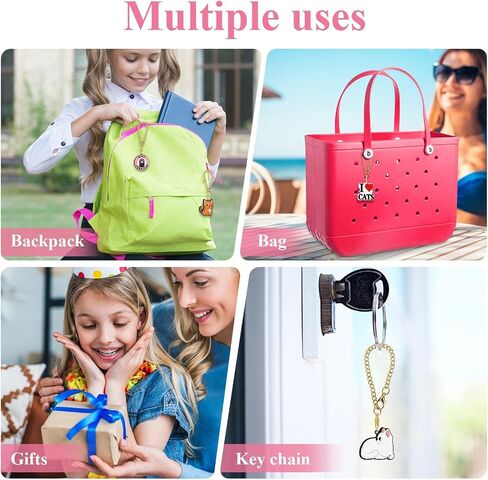 Charm Accessories for Stanley Cup 10 PCS Cute Handle Charm for Tumbler Gifts for Women in Saudi Arabia