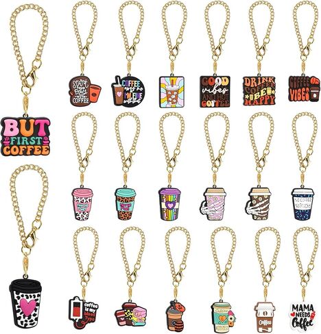 Charm Accessories for Stanley Cup 10 PCS Cute Handle Charm for Tumbler Gifts for Women in Saudi Arabia