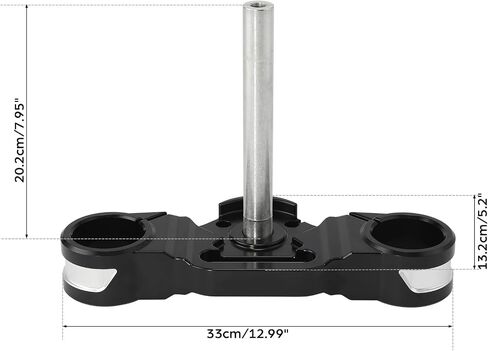 TCT-MOTORPARTS TRIPLE TRIPLE FORKS وشوكات الأشجار الثلاثية السفلى مناسبة لـ Harley Low Rider S FXLRS 20-25 St Fxlrst 2022-2025 in Kuwait