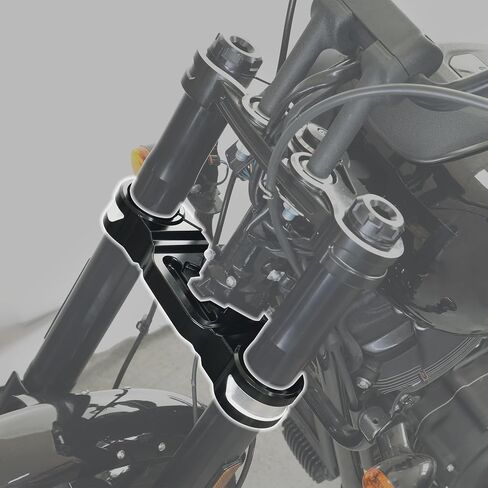 TCT-MOTORPARTS TRIPLE TRIPLE FORKS وشوكات الأشجار الثلاثية السفلى مناسبة لـ Harley Low Rider S FXLRS 20-25 St Fxlrst 2022-2025 in Kuwait