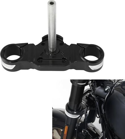 TCT-MOTORPARTS TRIPLE TRIPLE FORKS وشوكات الأشجار الثلاثية السفلى مناسبة لـ Harley Low Rider S FXLRS 20-25 St Fxlrst 2022-2025 in Kuwait