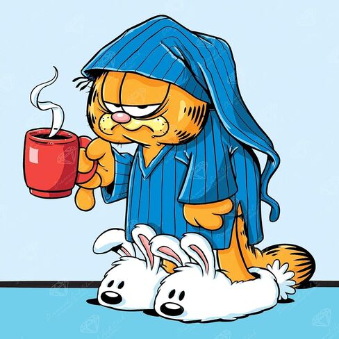 مجموعة طلاء ألماس لزينة عيد الميلاد من DIAMOND ART CLUB، حرف يدوية ممتعة للبالغين، قماش فني ماسي دائري للمبتدئين، 9 بوصة × 9 بوصة (22.8 سم × 22.8 سم) in Kuwait