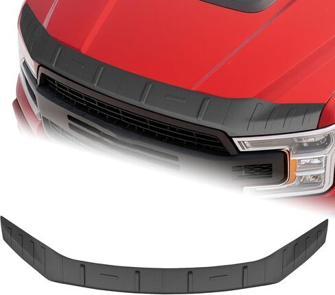 واقي هود يناسب فورد F150 2021-2024 2025 Bugfflector TPE منخفضة الانفصال محرك البقع منفردة حركيب نتفى لفورد F150 الملحقات 2021 2022 2023 2024 2025 هود واقي من أجل F150 ملحق in Kuwait