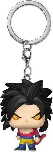Funko Pop! Keychain: Dragon Ball GT - Super Saiyan 4 Goku Novelty Keyring - Collectable Mini Figure - Stocking Filler - Gift Idea - Official Merchandise - Anime Fans - Backpack Decor in Saudi Arabia