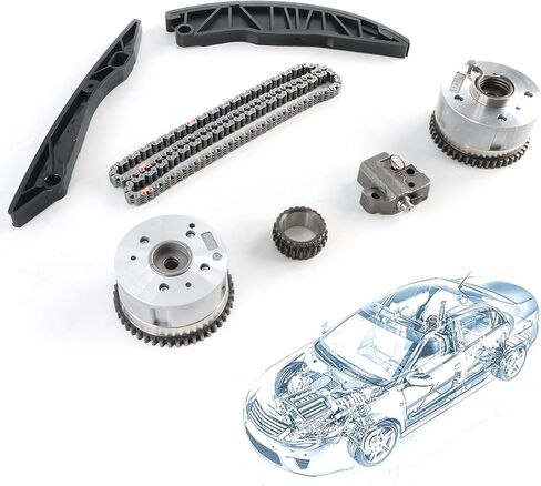 مجموعة سلسلة توقيت المحرك COPACHI متوافقة مع Benz E350 GL450 E400 ML350 GLK350 M276 W212 W204 3.0L 3.5L V6 TURBO بعد أجزاء السوق in Saudi Arabia