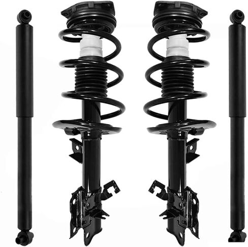 COMPLETESTRUTS - Front Quick Complete Strut Assemblies with Coil Springs and Rear Shock Absorbers Replacement for 2008-2012 Nissan Rogue - Set of 4 in Saudi Arabia