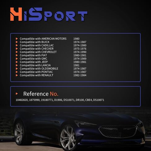 HiSport Ignition Control Module - Compatible with Jeep GMC Lancia Replaces 10482820 1875990 19180771 D1906 DS10071 DR100 in Saudi Arabia