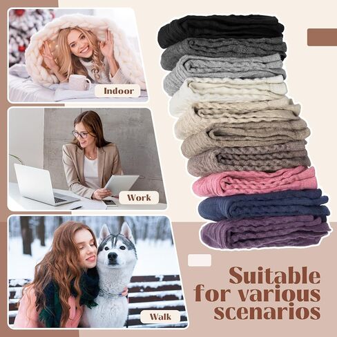 4-6 أزواج جوارب دافئة من الصوف ميرينو للنساء ، والمشي لمسافات طويلة الجوارب الحذاء الحرارية المريحة لفريق الشتاء وعيد الميلاد in Kuwait