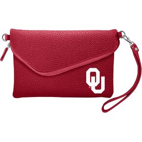 Littlearth Womens NCAA Pittsburgh Panthers 1 Pebble Fold Over Crossbody Purse, Team Color, 6"x 9" x 0.75" in Kuwait