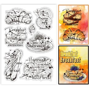 GLOBLELAND Drinks Clear Stamps Layered Drinks Silicone Transparent Seal Stamps Cocktail Juice Rubber Stamps for DIY Card Making Scrapbooking Photo Album Decorations in Saudi Arabia