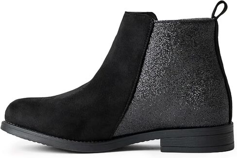 FabKids Girls Ankle Boots Short Booties Side Zipper Riding Boot Low Heels Dress Boot Shoes for Kids in Kuwait
