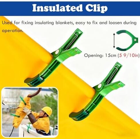High Voltage Insulation Blanket - Non-Slip Electrical Mat for Power Stations, Cable Laying & Factory Use, Insulating Protection Kit (400V, 80x100cm / 31.5x39.4 inches) in Kuwait