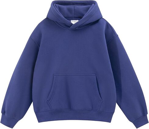 Spring&Gege Boys and Girls Oversized Fleece Pullover Hoodies Kids Soft Hooded Sweatshirts(5-14 Years) in Saudi Arabia