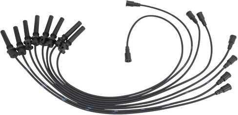 TRQ Ignition Kit Ignition Coil Spark Plugs Wire Set Compatible with 2005 Chrysler 300 Dodge Magnum Jeep Grand Cherokee in Saudi Arabia