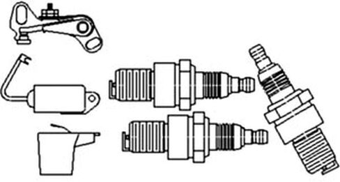 RAParts 309788 Ignition Tune Up Kit Fits Ford New Holland 2000 2100 3000 3150 3500 4000 in Saudi Arabia