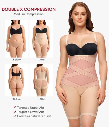 بدلة ملهمة ذات جسم كامل للنساء - تمثال نصفي مفتوح للذوبان البطن in Kuwait