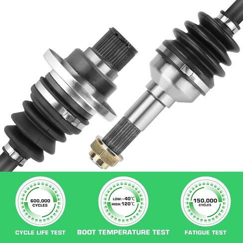 Youxmoto Rear Right CV Axle Fit for Yamaha Rhino 450 2006-2009 / for Rhino 660 2004-2007/ for Rhino 700 2008-2013, 4340 Chromoly Steel CV Axles, For 5UG-F53B0-20-00, 5UG-F53B0-21-00, 5UG-F53B0-00-00 in Saudi Arabia