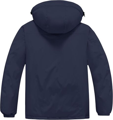 Skieer Men Plus Size Size Ski Ski Jacket Big & Tall Dark Winter With With Hood in Kuwait