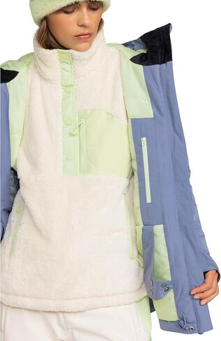 Roxy Women's Ritualized Snowboard 10k Waterproof Insulated Ski Jacket, Hydrosmart Collar in Saudi Arabia